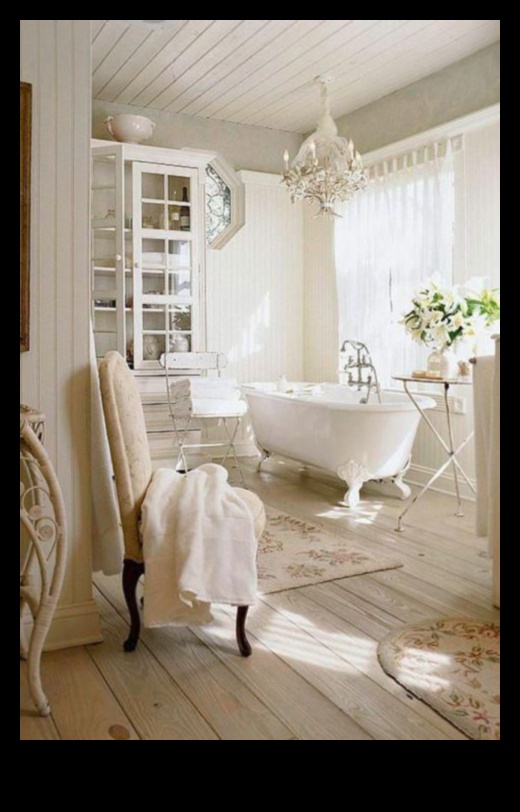 Dekorasyon Fikirleri ile Shabby Chic Vintage Esintili Banyo Nasıl Elde Edilir?